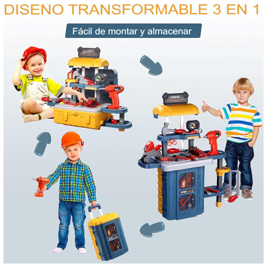 Maleta Infantil Taller de Herramientas
