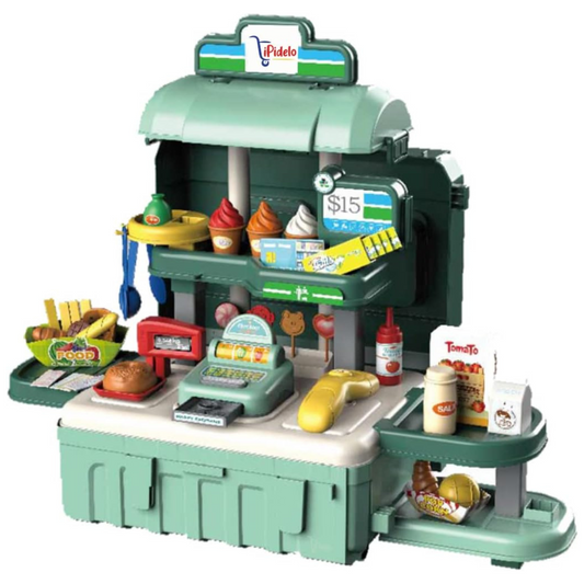 Maleta Juguete 2 en 1: Mi Primer Supermercado