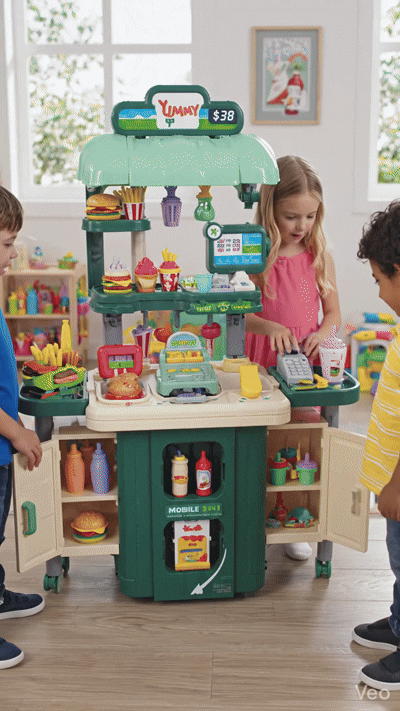 Maleta Juguete 2 en 1: Mi Primer Supermercado