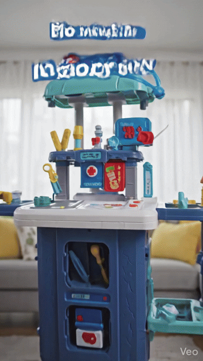 Maleta Médica 2 en 1 para Niños y Niñas: Set de Doctor con Accesorios